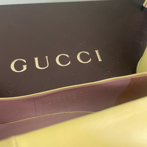 Gucci Yellow Pumps with Studs 36 - Picture 6 of 7
